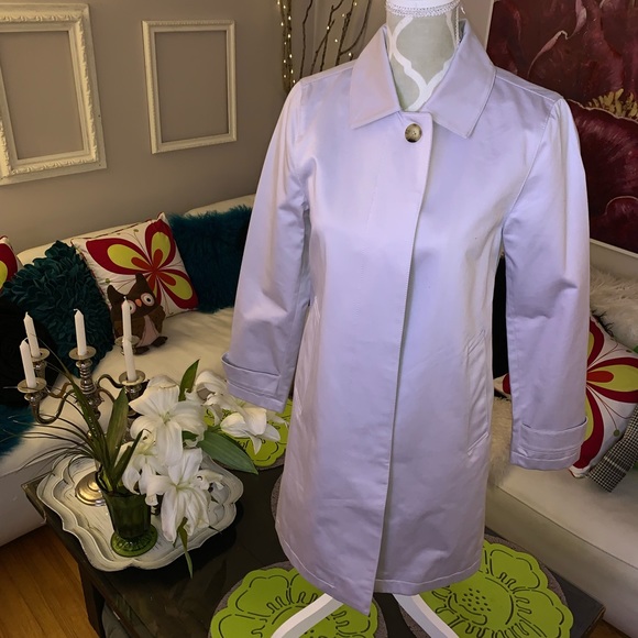 Pretty lilac GAP trench coat XS - Picture 2 of 5